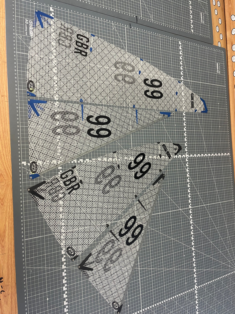 Heavyweight DF65 sails