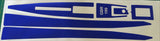 DF95 Hull & Deck Sticker Set with graphic on aft deck
