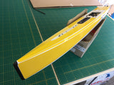 DF95 Half Length Hull & Deck Sticker Set with Sail Number on Aft Deck