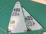 DF65 B Suit with numbers applied