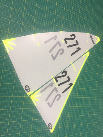DF65 C Suit with numbers applied