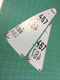 DF65 B Suit with numbers applied
