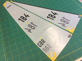 DF65 A+ Suit with numbers applied