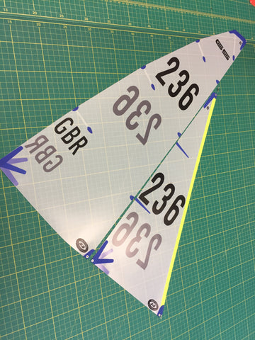 DF65 B Suit with numbers applied