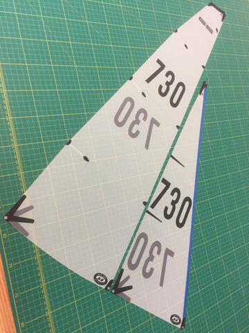 DF65 A Suit with numbers applied